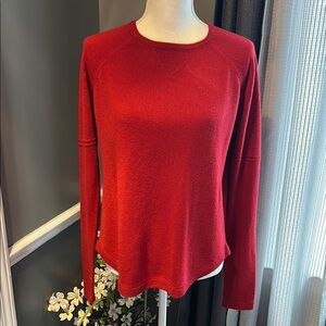 Red Long Sleeve Sweater